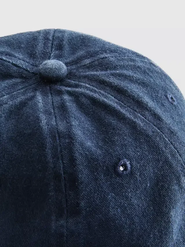 Acid wash baseball cap