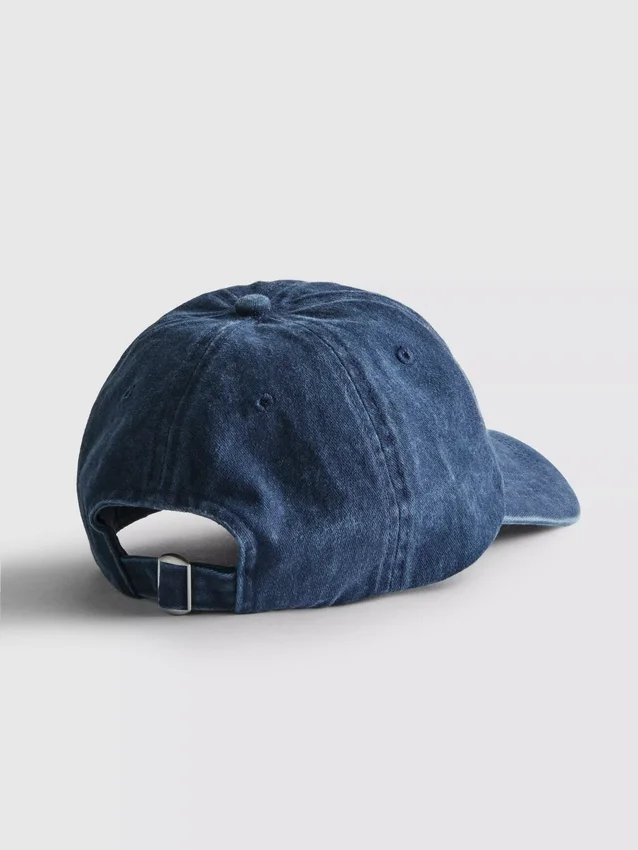Acid wash baseball cap