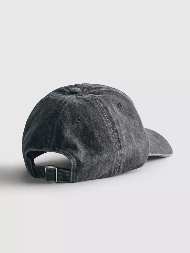 Acid wash baseball cap