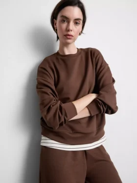 Active round neck sweatshirt