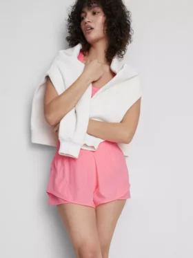 Active woven running shorts
