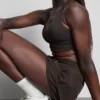 Active woven running shorts