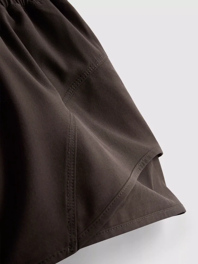 Active woven running shorts