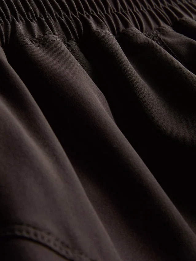 Active woven running shorts