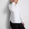 Adaptive poplin shirt