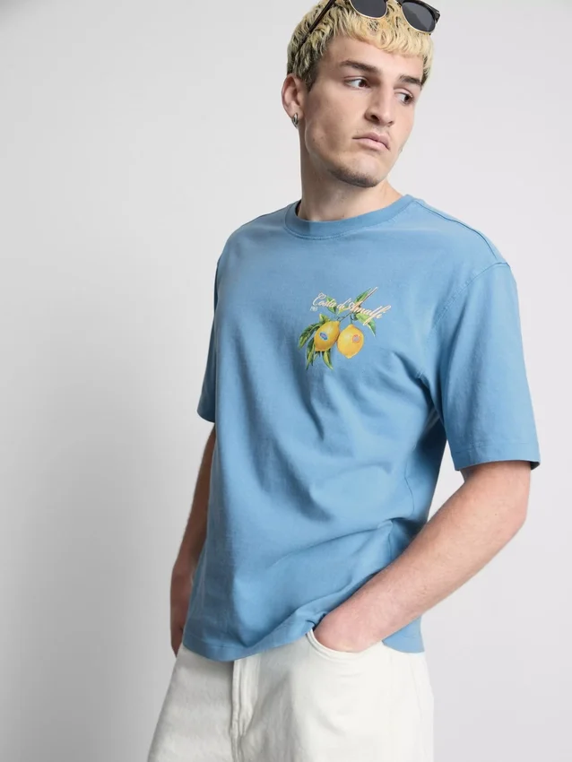 Amalfi lemon graphic t-shirt
