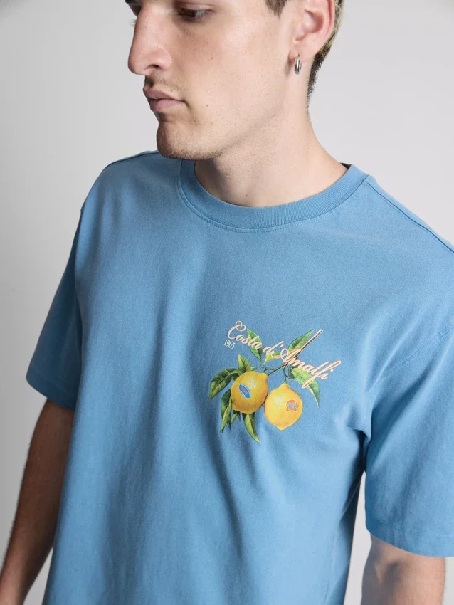 Amalfi lemon graphic t-shirt