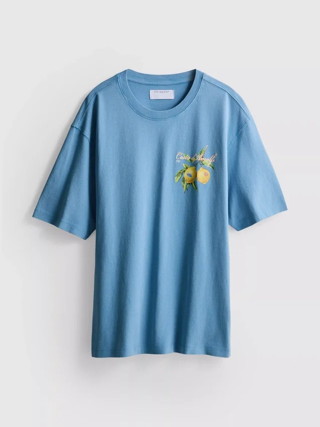 Amalfi lemon graphic t-shirt