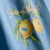 Amalfi lemon graphic t-shirt