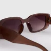 Angular rectangle sunglasses