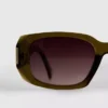 Angular rectangle sunglasses