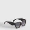 Angular square sunglasses