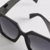 Angular square sunglasses