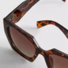 Angular square sunglasses