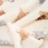 Animal fleece baby blanket