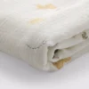 Animal graphic muslin baby blanket