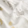 Animal graphic muslin baby blanket
