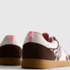 Animal-print gum-sole sneakers