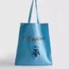 Argentina football canvas tote