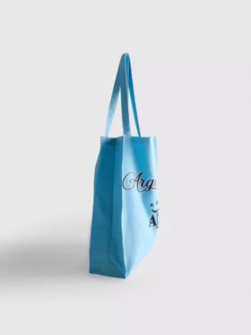 Argentina football canvas tote
