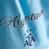 Argentina football canvas tote