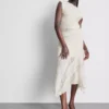 Asymmetrical hem lace skirt