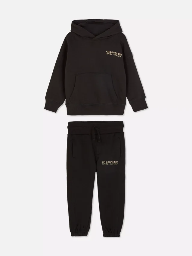 Athletics division hoodie and joggers set