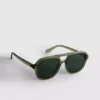Aviator style sunglasses