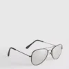 Aviator-style sunglasses