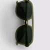 Aviator style sunglasses