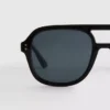 Aviator style sunglasses