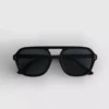 Aviator style sunglasses