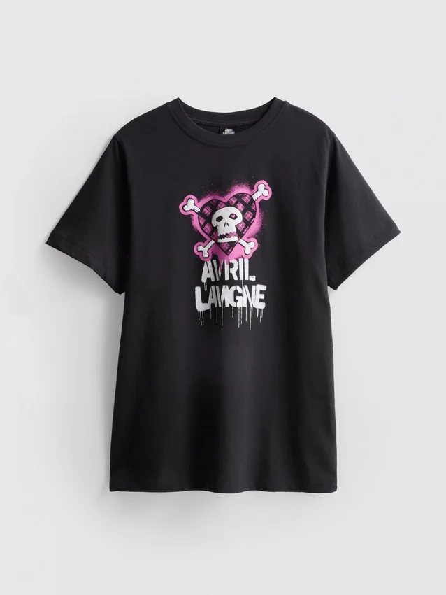 Avril lavigne graphic cotton tee