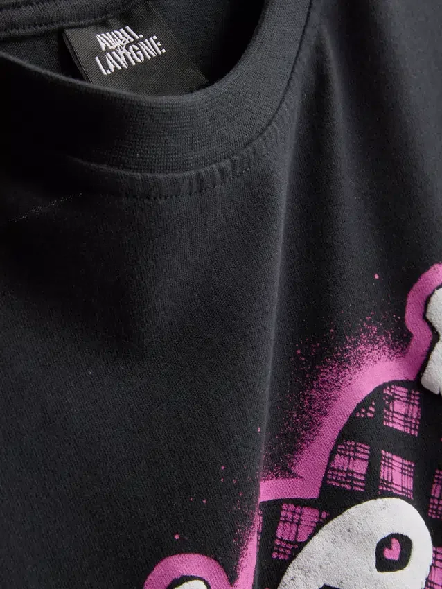 Avril lavigne graphic cotton tee