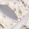 Bandana-print halter-neck bikini top
