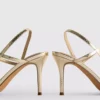 Barely there heeled sandals
