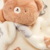 Bear baby comforter