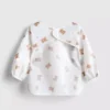 Bear graphic coverall bib