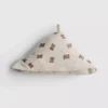 Bear-print hooded towel