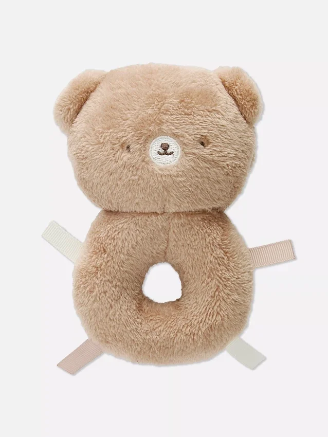 Bear rattle toy