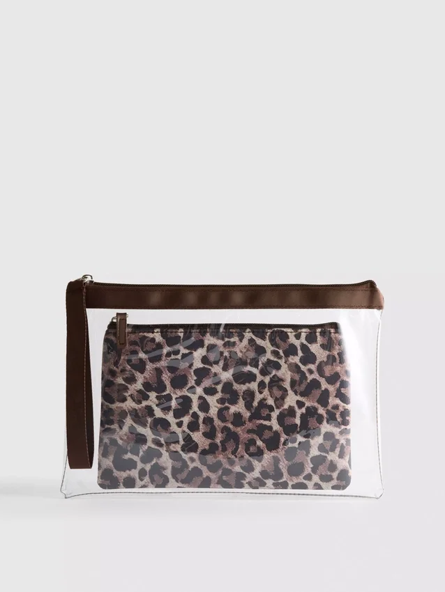 Bikini bag and pouch set