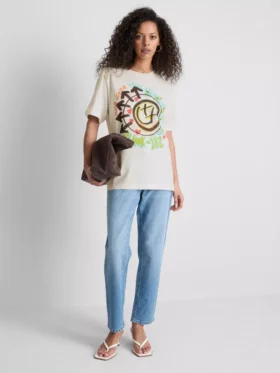 Blink 182 cotton relaxed logo tee
