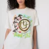 Blink 182 cotton relaxed logo tee
