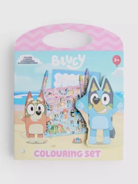 Bluey coloring set