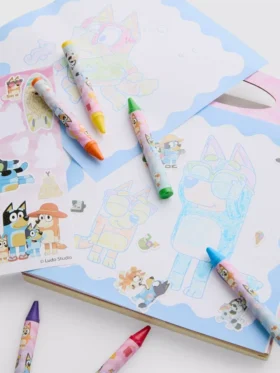 Bluey coloring set