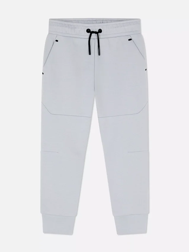 Bonded cuffed joggers