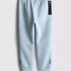 Bonded cuffed joggers
