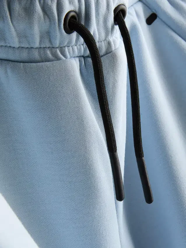 Bonded cuffed joggers