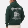 Boston graphic hoodie