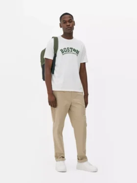 Boston print t-shirt